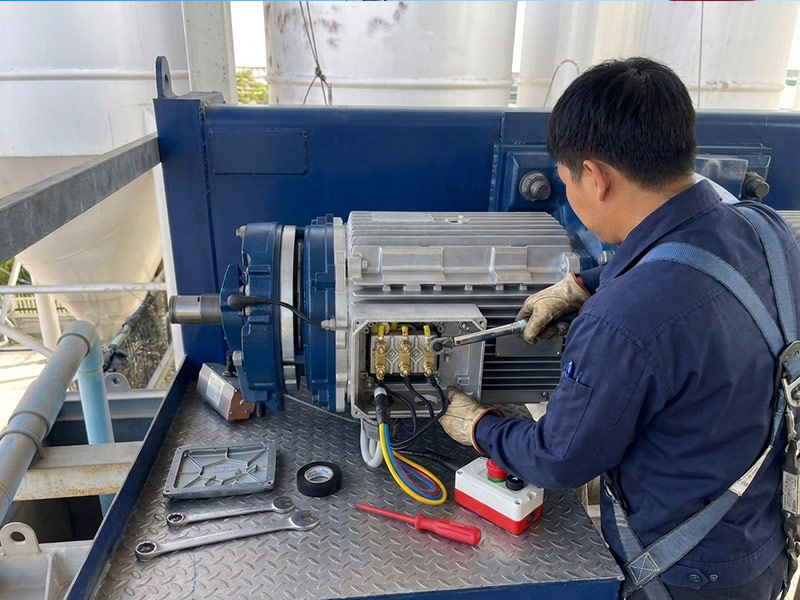 รับติดตั้งและซ่อมเครื่องผสมคอนกรีต